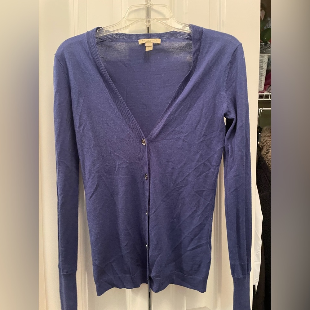 Women Burberry Cardigan sweater size small